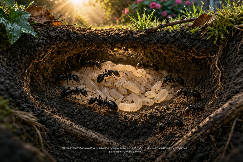 Lasius Niger - Den sorte havemyre