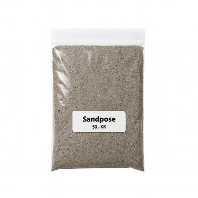 Fin sandblanding - 250 gram