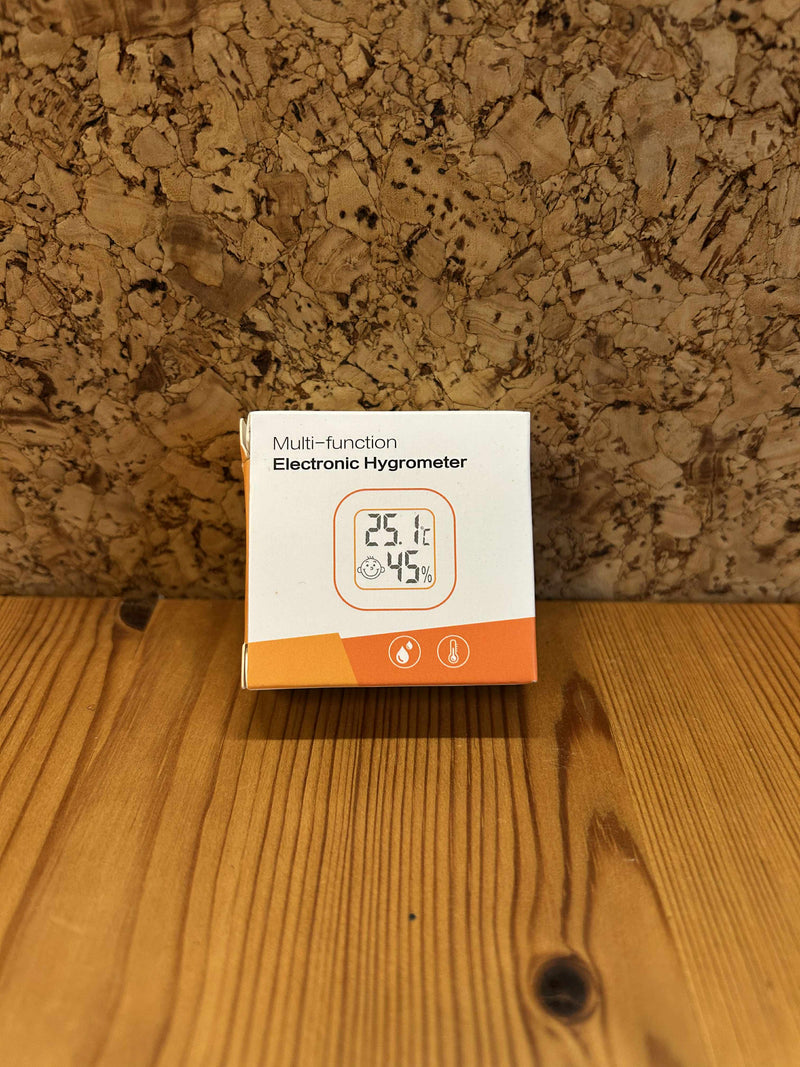 Elektronisk termometer med hygrometer