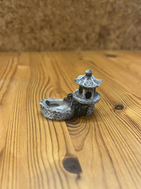 Miniature stenlanterne figur – japansk havelanterne til dekoration