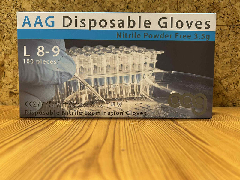 Nitril Engangshandsker – Pudderfri (100 stk.)